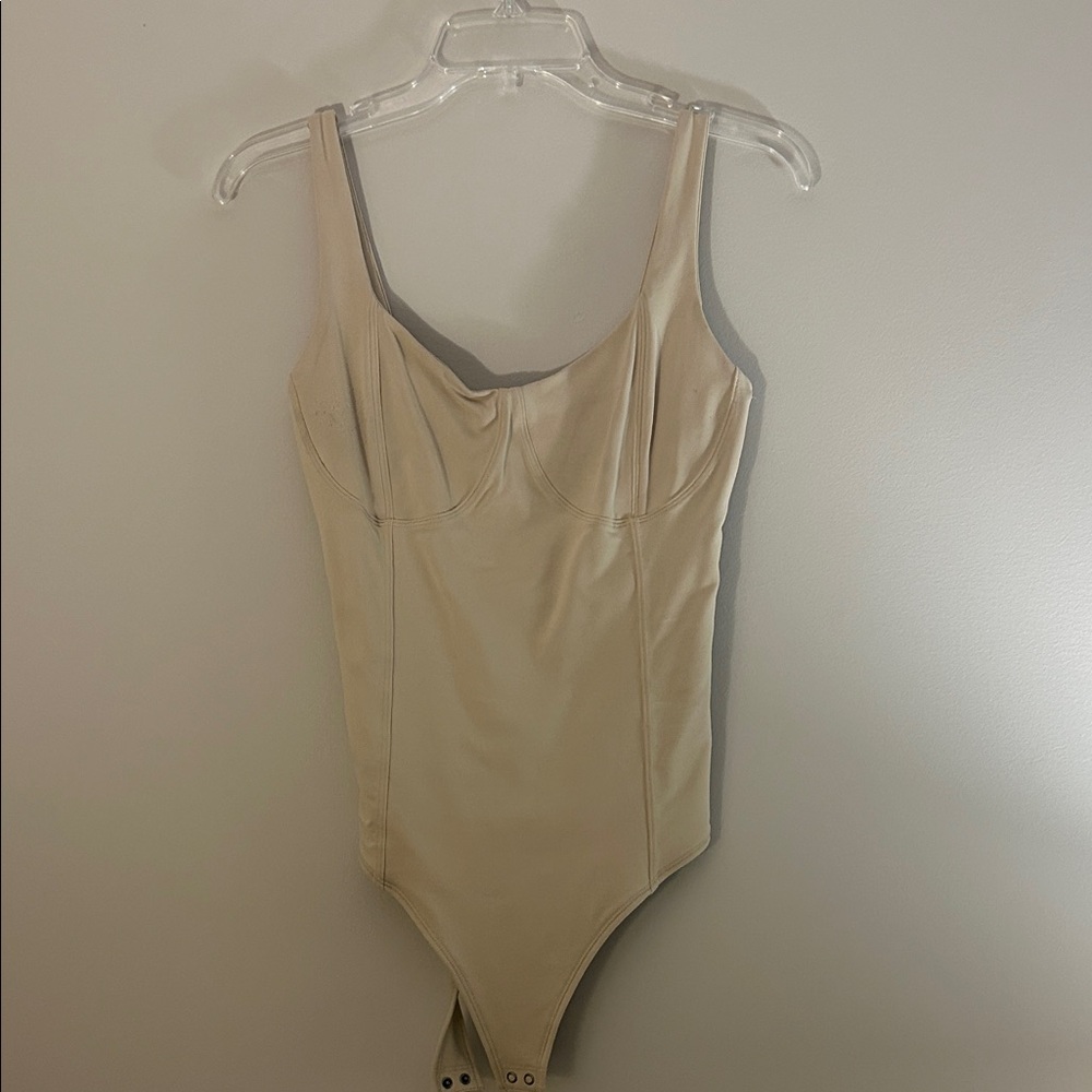 Abercrombie & Fitch Cream Bodysuit